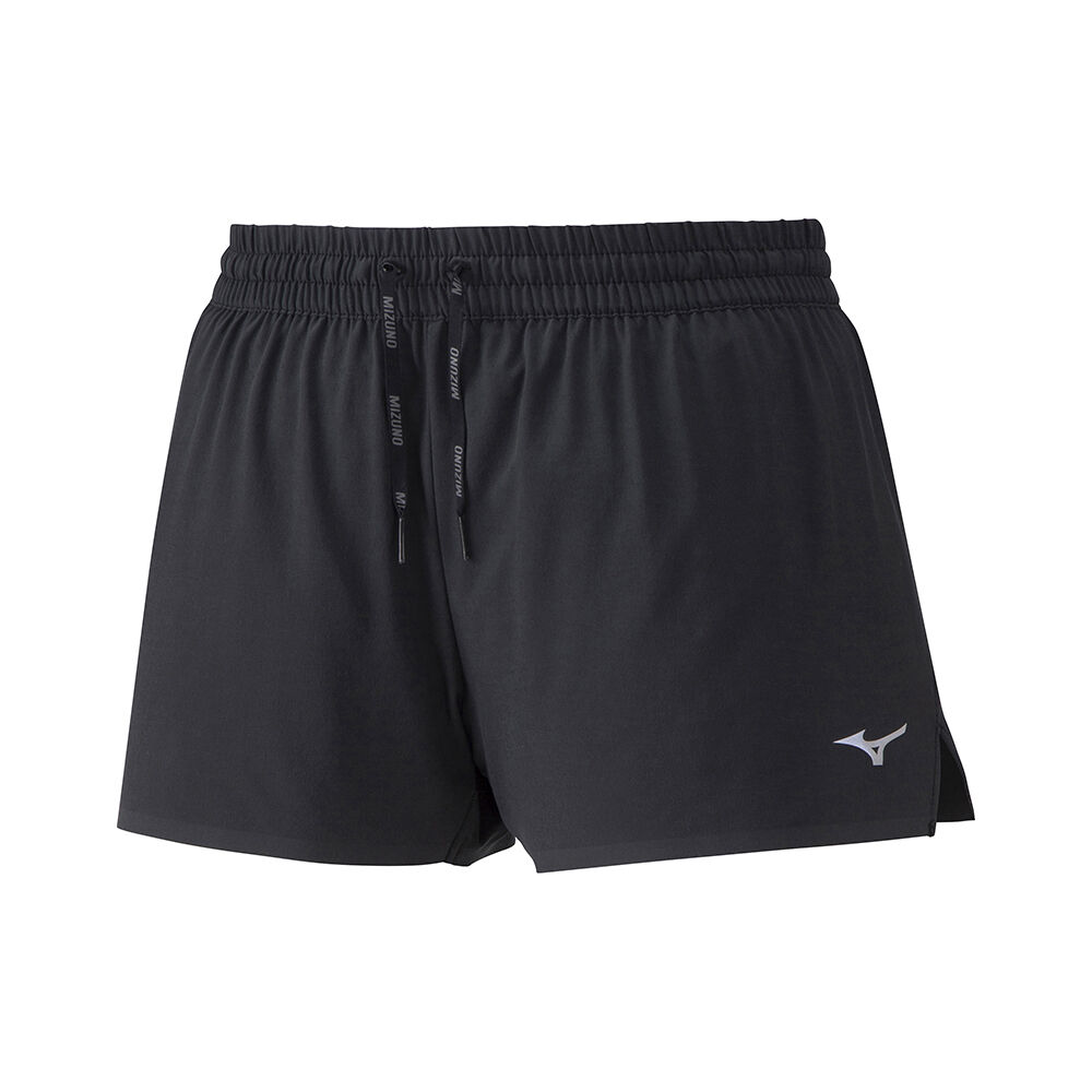 Mizuno Women's Aero 2.5 Running Shorts Black (J2GB030409-KGD)